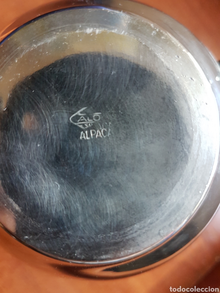 Antig&uuml;edades: JARRA DE PLATA ALPACA - Foto 4