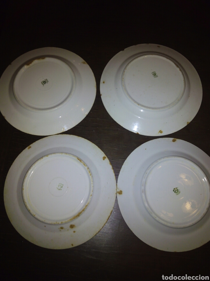 Antig&uuml;edades: 4 platos Royal China Vigo - Foto 2