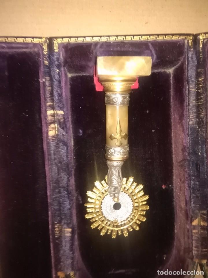 Antig&uuml;edades: Virgen de oro plata y onix - Foto 1