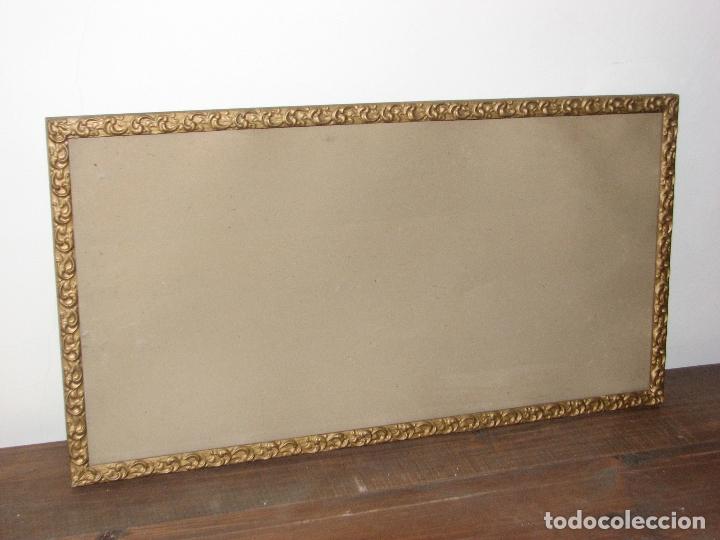Antig&uuml;edades: ANTIGUO MARCO CON CRISTAL - Foto 2
