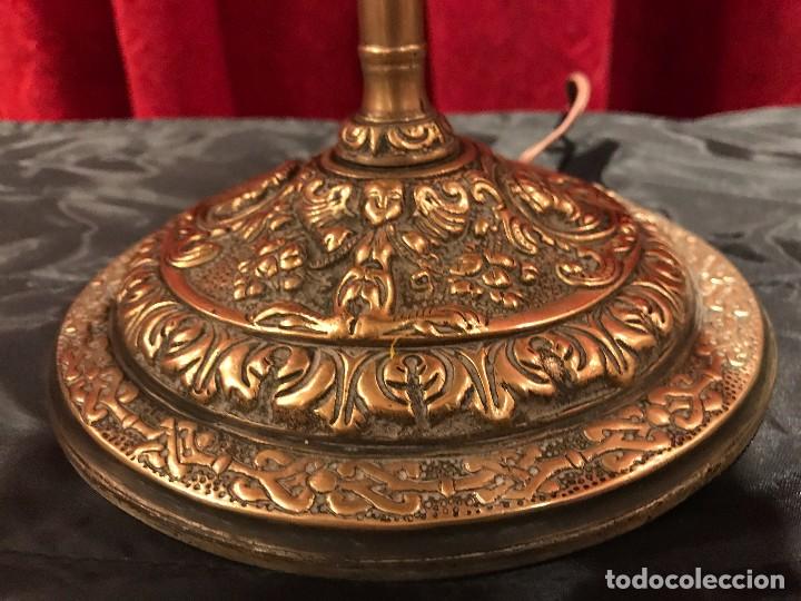 Antig&uuml;edades: Lampara de bronce	Antigua - Foto 5