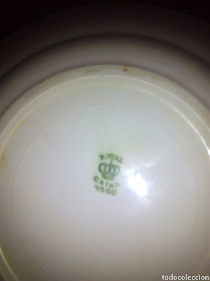Antig&uuml;edades: Plato postre Royal China Vigo - Foto 4