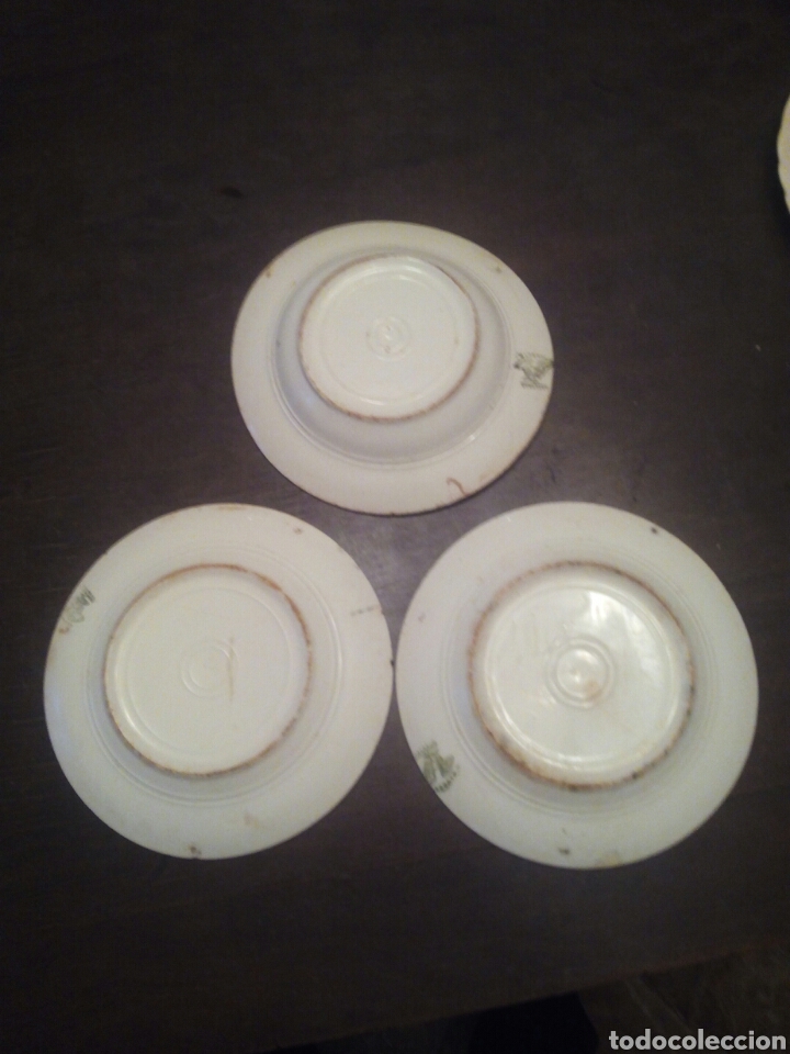 Antig&uuml;edades: 3 platos Alvarez Vigo - Foto 1