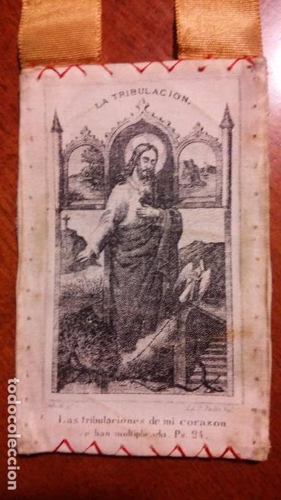 Antig&uuml;edades: Escapulario del Sagrado Coraz&oacute;n - Foto 2