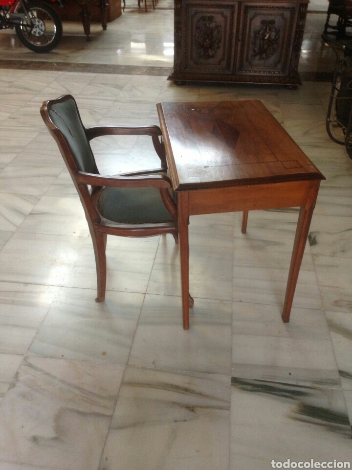 Antig&uuml;edades: SILL&Oacute;N LUIS XV,NOGAL REF.4880 - Foto 9