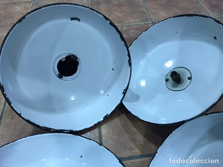 Antig&uuml;edades: ANTIGUAS LAMPARA ESMALTADAS - Foto 3