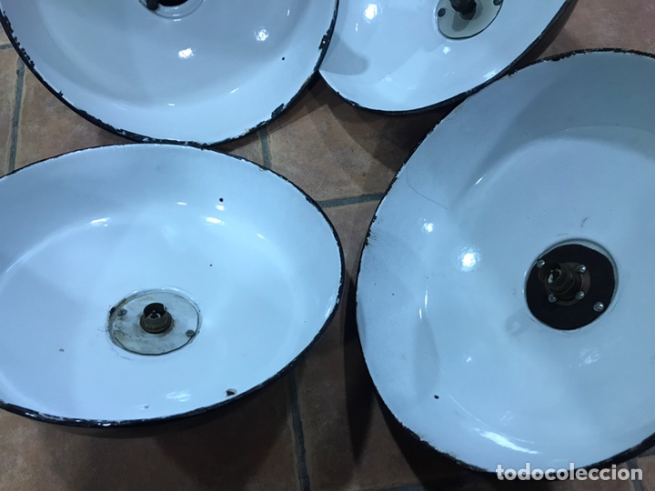 Antig&uuml;edades: ANTIGUAS LAMPARA ESMALTADAS - Foto 4
