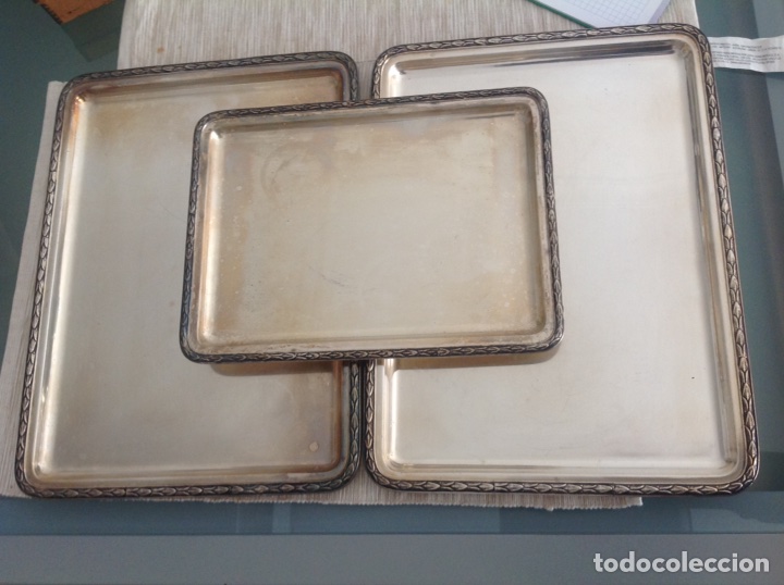 Antig&uuml;edades: Tres bandejas M Plat - Foto 1