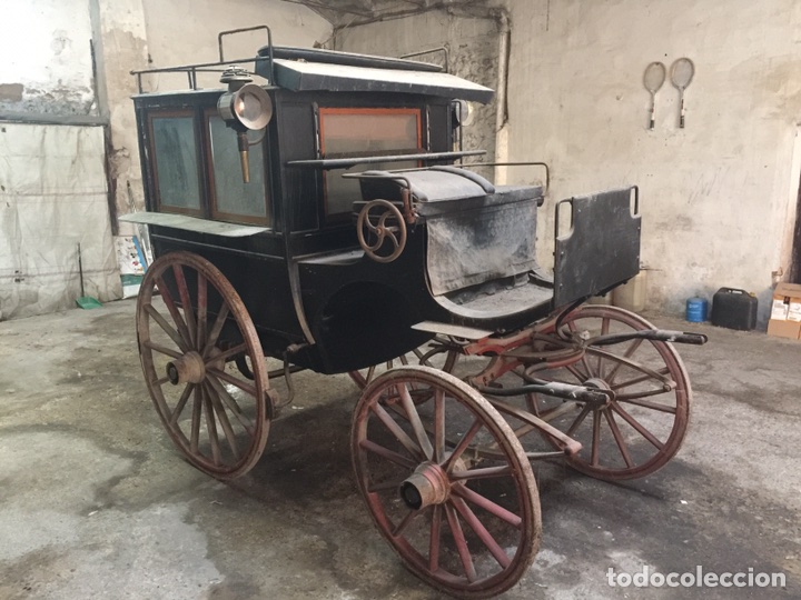 Antig&uuml;edades: Coche de caballos &oacute;mnibus finales XVIII - Foto 2