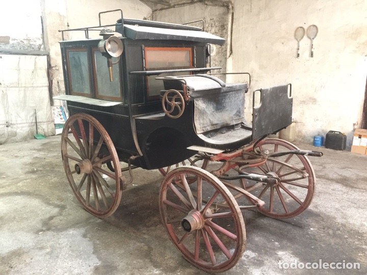 Antig&uuml;edades: Coche de caballos &oacute;mnibus finales XVIII - Foto 4