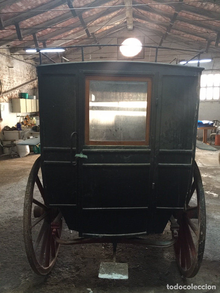 Antig&uuml;edades: Coche de caballos &oacute;mnibus finales XVIII - Foto 16