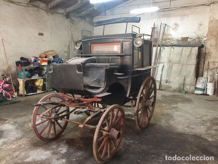 Antig&uuml;edades: Coche de caballos &oacute;mnibus finales XVIII - Foto 17