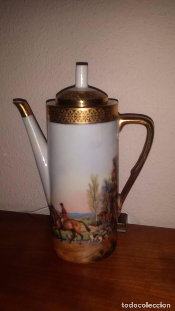 Antig&uuml;edades: antiguo juego de cafe de limoges - Foto 7