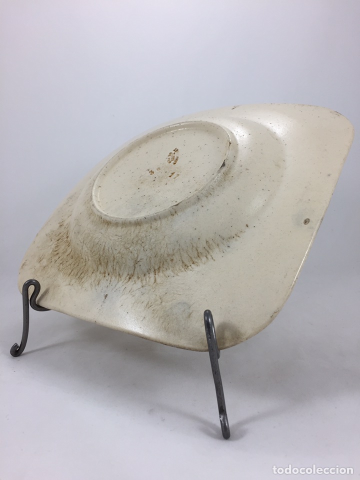 Antig&uuml;edades: Plato Longchamp Terre De Fer - Foto 3