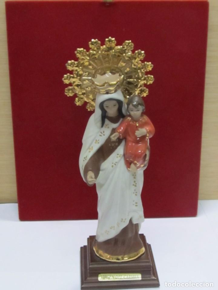 Antig&uuml;edades: FIGURA DE LA VIRGEN DEL CARMEN - Foto 1
