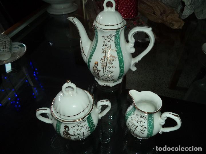 Antig&uuml;edades: Juego de cafe japones - Foto 1