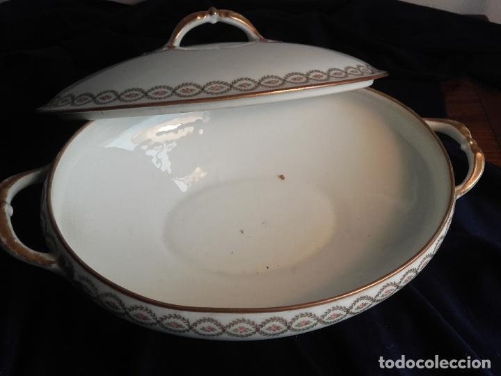 Antig&uuml;edades: Sopera porcelana Limoges - Foto 6