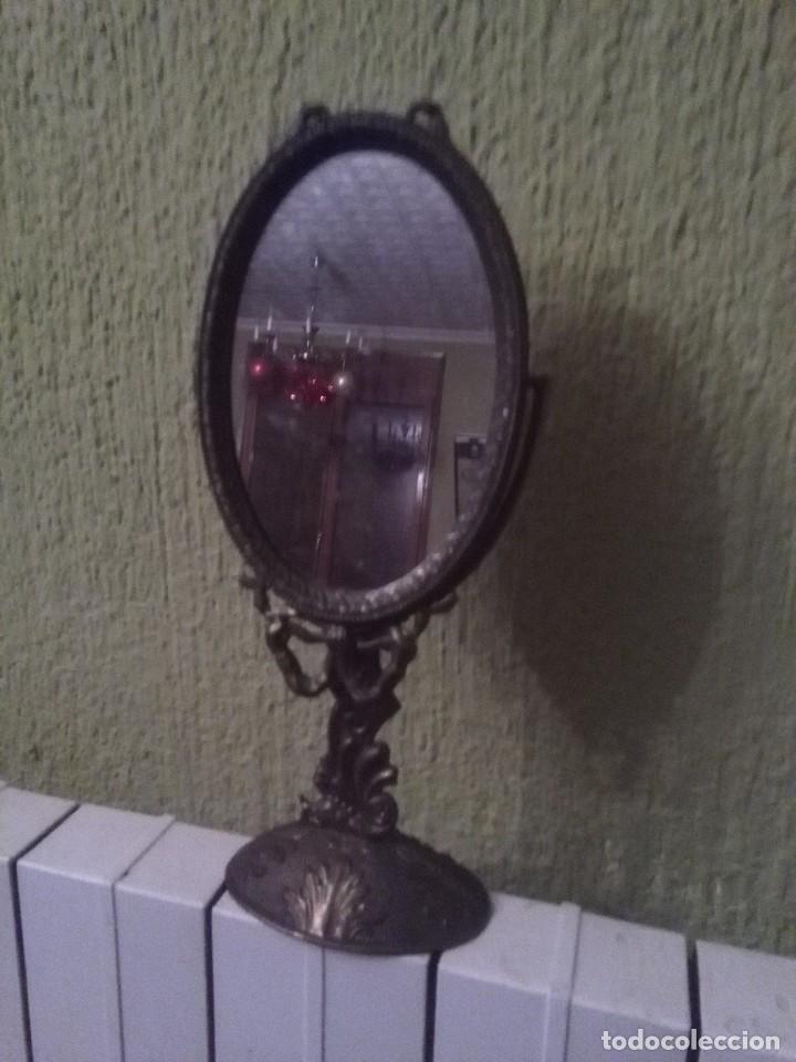 Antig&uuml;edades: ESPEJO DE TOCADOR O SOBREMESA - Foto 1