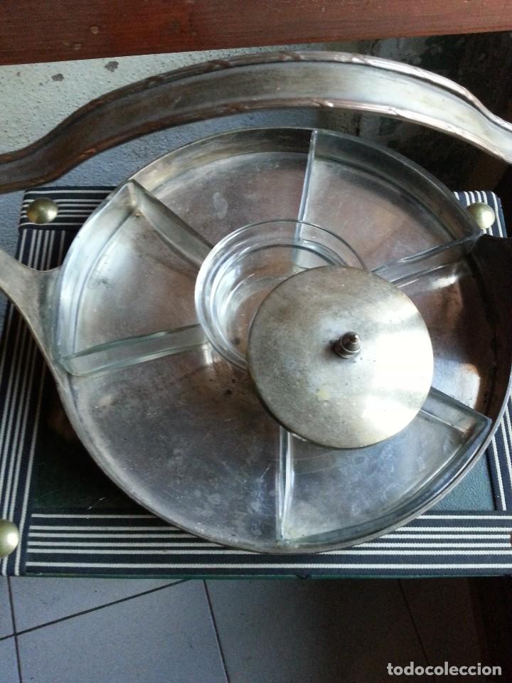 Antig&uuml;edades: CENTRO DE MESA - BANDEJA . - Foto 7