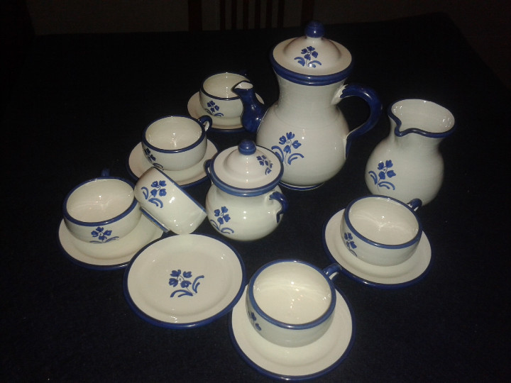Antig&uuml;edades: Juego de cafe - 6 tazas- NUEVO - Foto 2