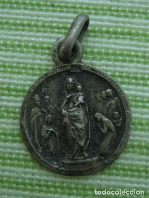 Antig&uuml;edades: Antigua medalla de Virgen - Foto 1