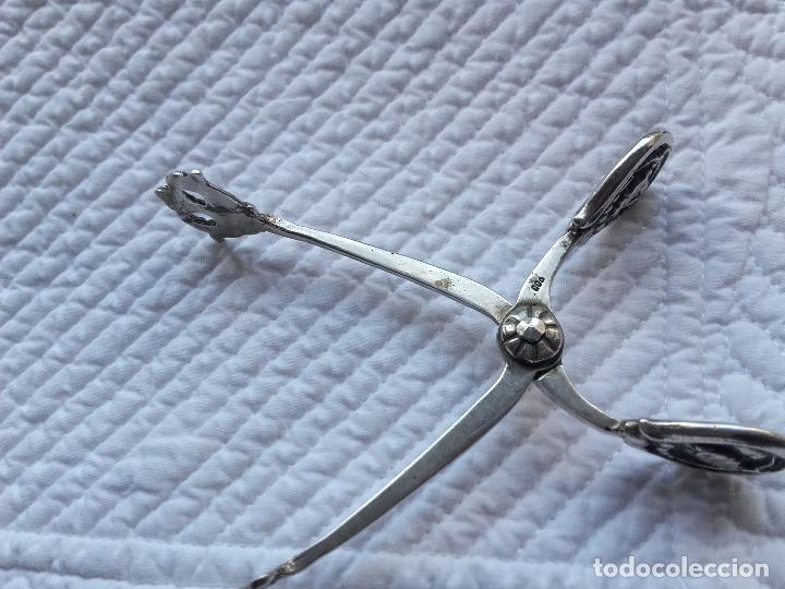 Antig&uuml;edades: Pinzas azucar de plata - Foto 4