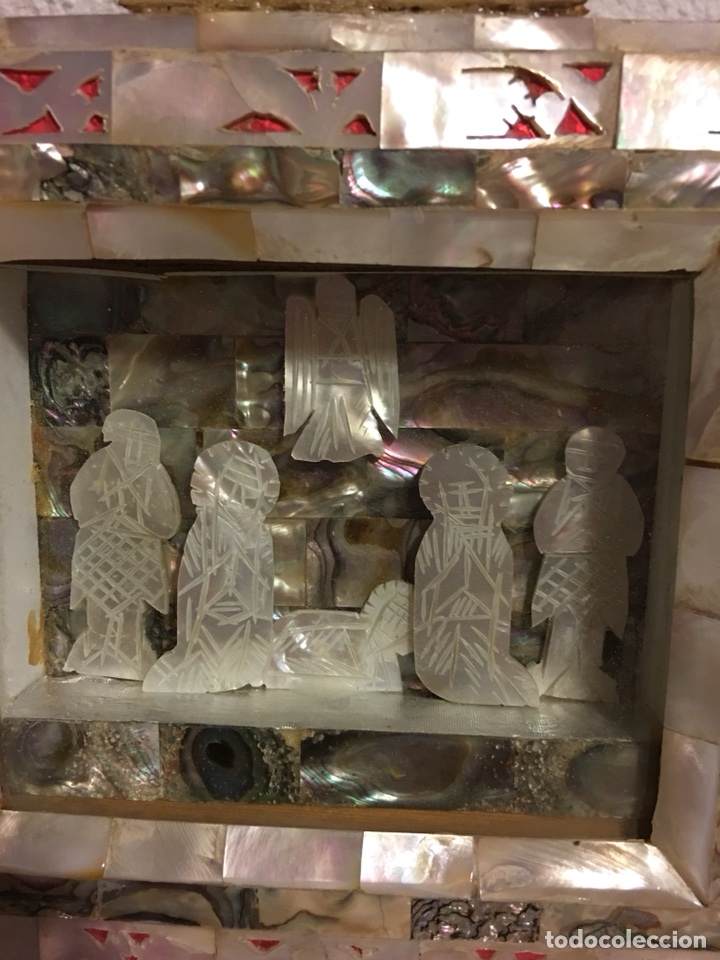 Antig&uuml;edades: Cuadro nacimiento de n&aacute;car. - Foto 2