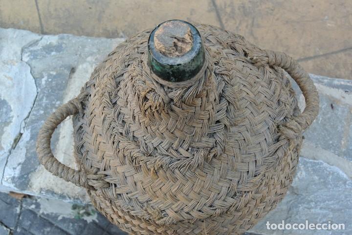 Antig&uuml;edades: DAMAJUANA FORRADA CON ESPARTO - Foto 3