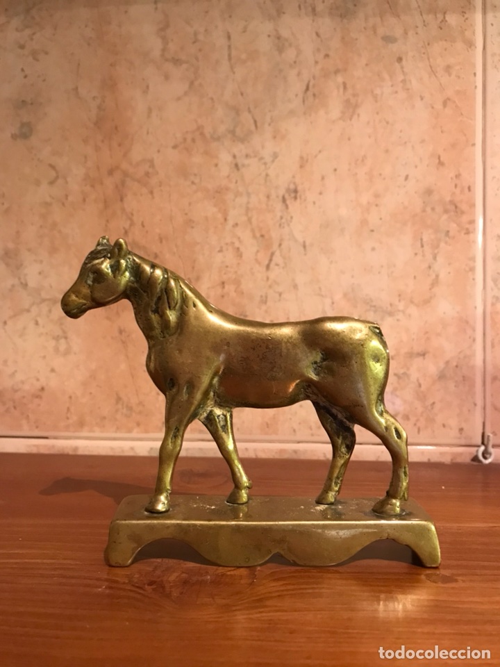 Antig&uuml;edades: CABALLO EN BRONCE, (h.1950?) - Foto 2