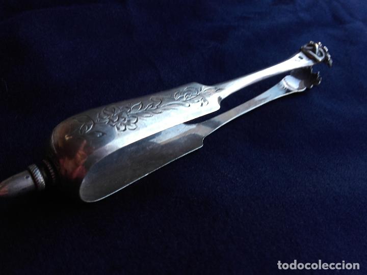 Antig&uuml;edades: Pinzas plata antiguas - Foto 4