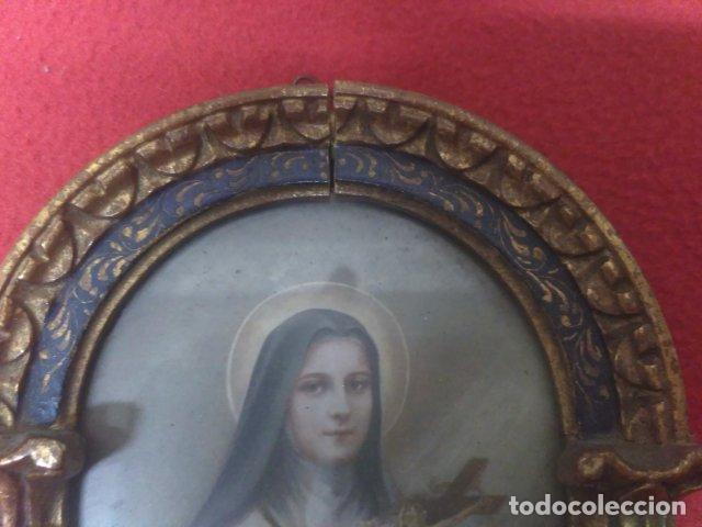 Antig&uuml;edades: ANTIGUA IMAGEN DE LA VIRGEN EN MADERA - Foto 2
