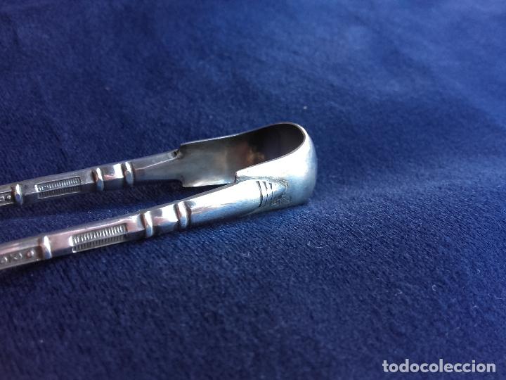Antig&uuml;edades: Pinzas azucar de plata - Foto 3