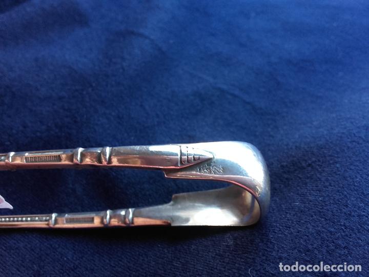 Antig&uuml;edades: Pinzas azucar de plata - Foto 4