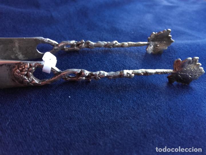 Antig&uuml;edades: Pinzas azucar de plata - Foto 2