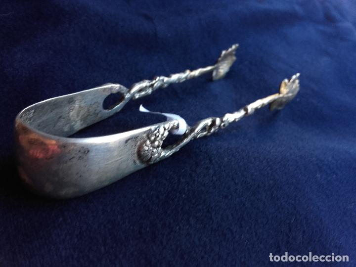 Antig&uuml;edades: Pinzas azucar de plata - Foto 3