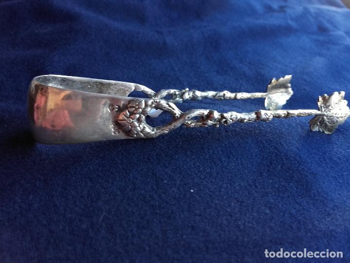 Antig&uuml;edades: Pinzas azucar de plata - Foto 4