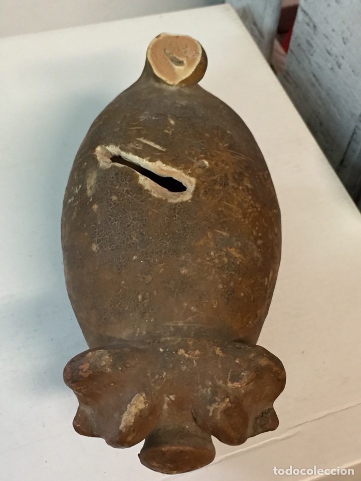 Antig&uuml;edades: Antigua hucha cerdito - Foto 5