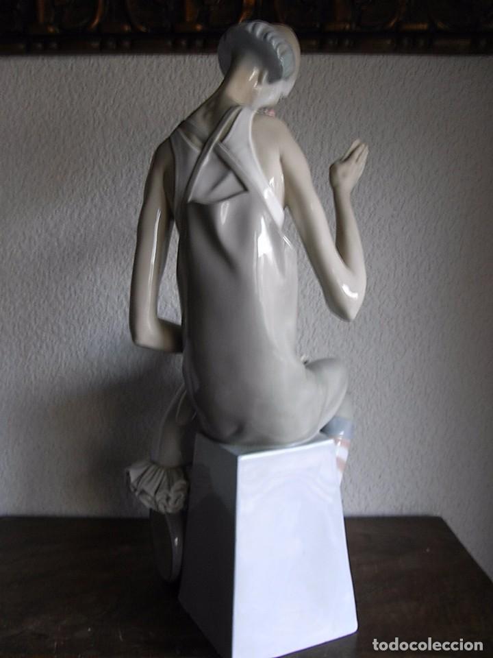 Antig&uuml;edades: PAYASO CON NI&Ntilde;A, LLADRO, 41 CMS. - Foto 9