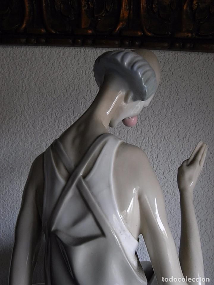 Antig&uuml;edades: PAYASO CON NI&Ntilde;A, LLADRO, 41 CMS. - Foto 10