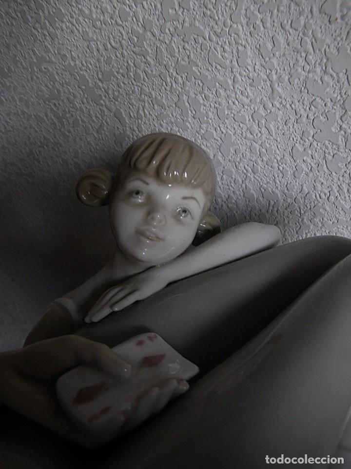 Antig&uuml;edades: PAYASO CON NI&Ntilde;A, LLADRO, 41 CMS. - Foto 13