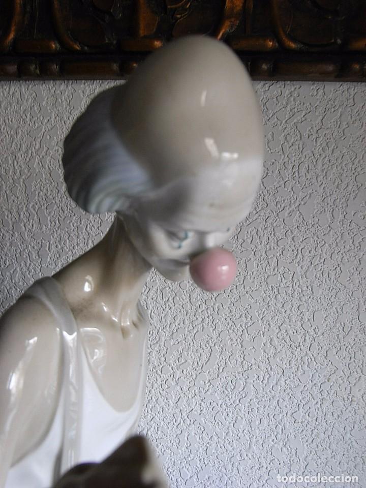 Antig&uuml;edades: PAYASO CON NI&Ntilde;A, LLADRO, 41 CMS. - Foto 15