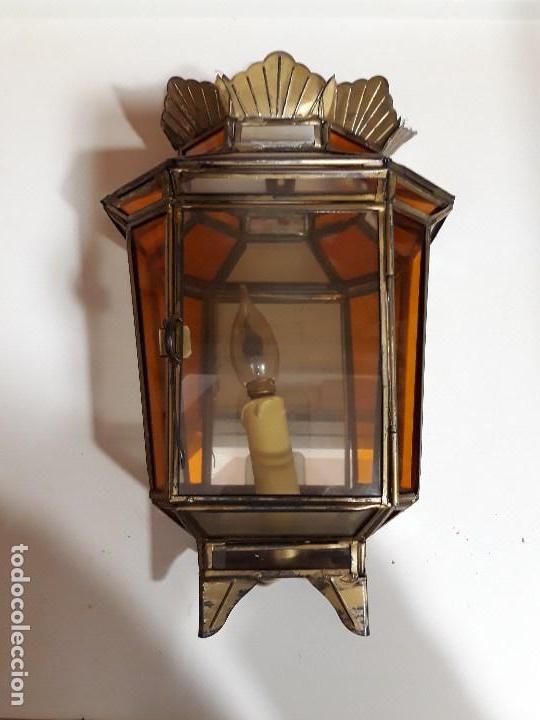 Antig&uuml;edades: FAROL CRISTALES COLORES - Foto 4