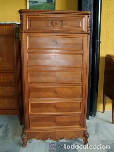 Antig&uuml;edades: SECRETER LUIS XV,ROBLE REF.6152 - Foto 1