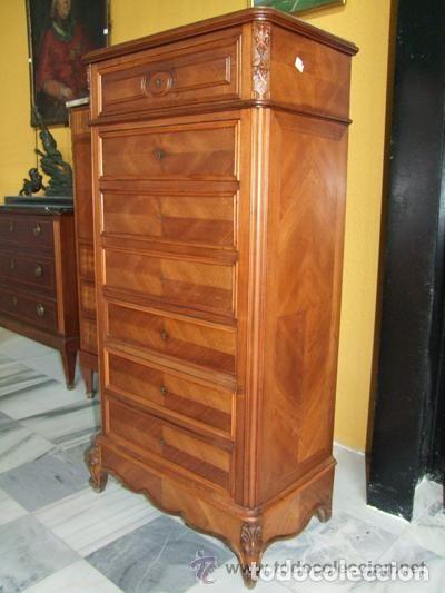 Antig&uuml;edades: SECRETER LUIS XV,ROBLE REF.6152 - Foto 2