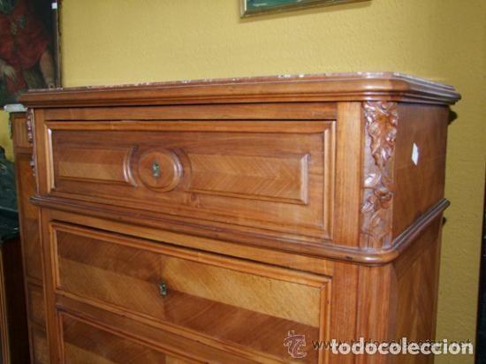 Antig&uuml;edades: SECRETER LUIS XV,ROBLE REF.6152 - Foto 4