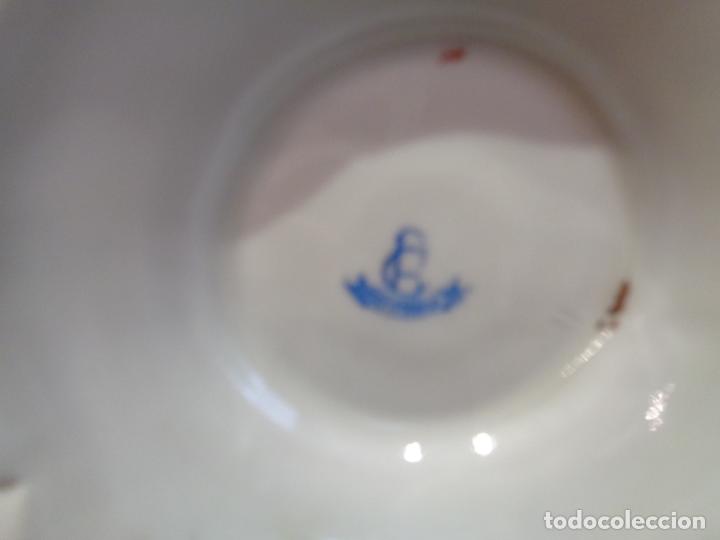 Antig&uuml;edades: JUEGO DE TE DE CERAMICA HISPANIA. - Foto 5