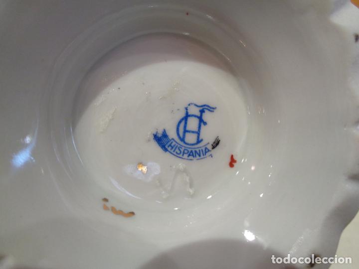 Antig&uuml;edades: JUEGO DE TE DE CERAMICA HISPANIA. - Foto 7