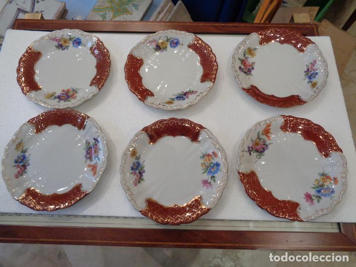 Antig&uuml;edades: JUEGO DE TE DE CERAMICA HISPANIA. - Foto 9