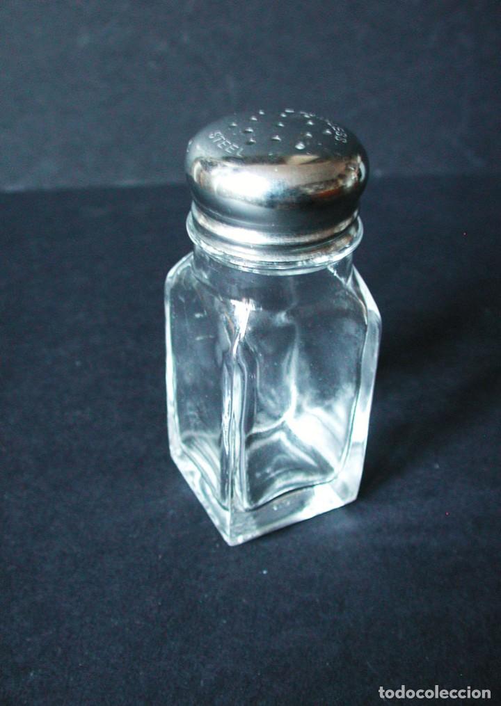 Antiguidades: SALERO DE  MESA STAINLESS STEEL DE CANAD&Aacute;