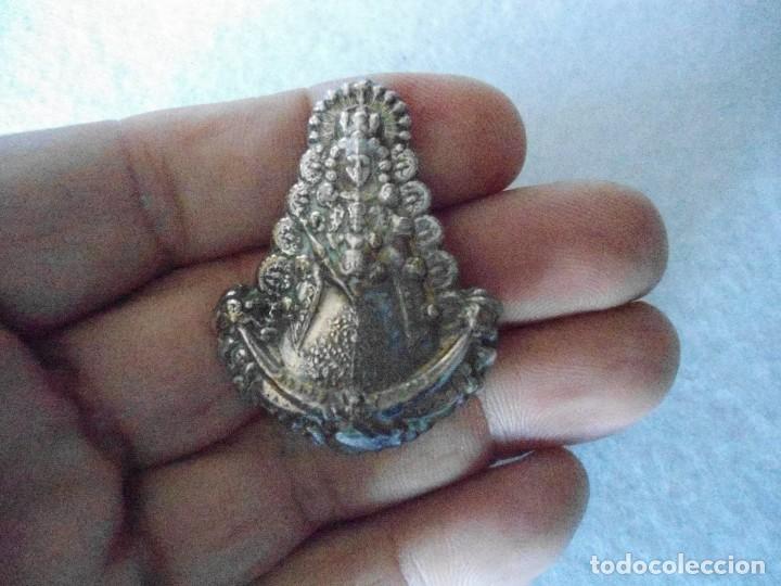 Antig&uuml;edades: BROCHE VIRGEN DEL ROCIO - Foto 3